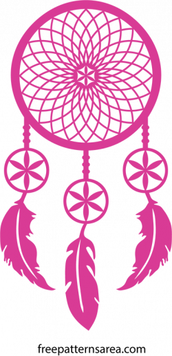Meaning of Dream Catcher and Printable Vector Pattern | FreePatternsArea