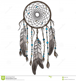 Native American Indian Dreamcatcher Stock Vector - Image ...