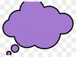 Dream Clipart Final Thought - Thought Cloud Png Pink ...