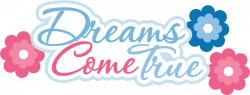 Dreams Come True SVG scrapbook title princess svg file ...