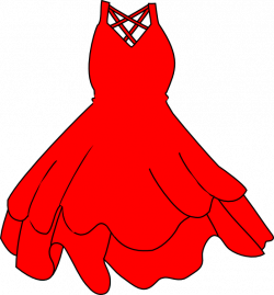Red Dress Clip Art at Clker.com - vector clip art online, royalty ...