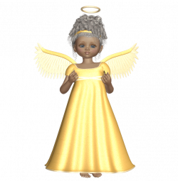 Cute 3D Angel with Gold Dress PNG Picture | Gallery Yopriceville ...