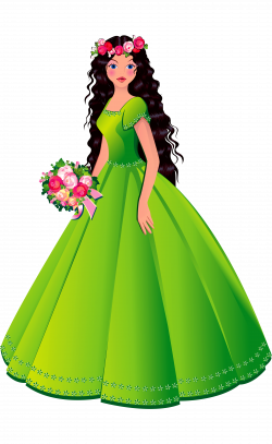 Princess Dresses Clipart - Clip Art Bay