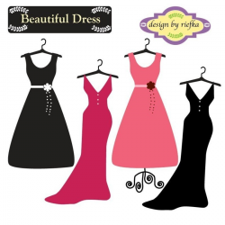 Beautiful Dress By Riefka On Etsy clipart free image