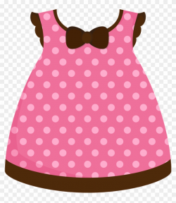 Onesie Clipart Baby Frock - Girls Dress Clip Art, HD Png ...