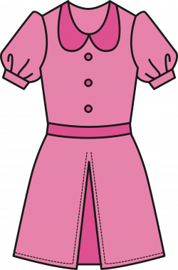 Clipart - Pink Dress