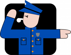 Clipart - policeman