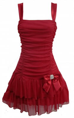 Dress Red transparent PNG - StickPNG