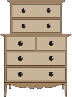 Комод Clipart изображения: Комод или Dresser | Furniture clipart ...