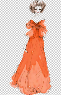 Watercolor: Flowers Dress Woman PNG, Clipart, Cartoon ...