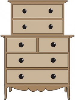 Free Dresser Clipart Image 0515-0906-3023-5935 | Furniture ...