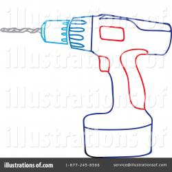 Power Drill Clipart #90935 - Illustration by Rosie Piter