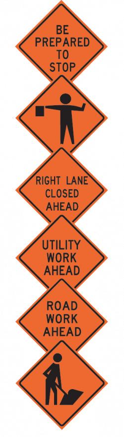 Work Zone Roll Up Signs | Work Area Protection