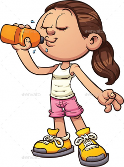 Download Free Graphicriver Drinking Water #cartoon ...