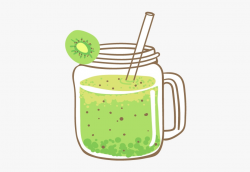 Juice Smoothie Drink Clip Art Summer - Green Juice Clipart ...