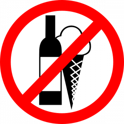 No food or drinks clipart clipart image #38781