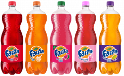 Range Of Fanta Bottles transparent PNG - StickPNG