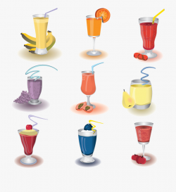 Milkshake Clipart Shake Drink - Fruit Shake #392515 - Free ...