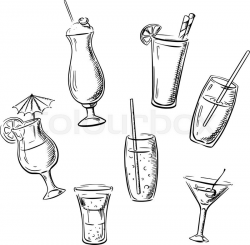 Download bebidas dibujos clipart Cocktail Fizzy Drinks ...