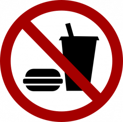 No eating drinking sign vector Free vector for free download ...