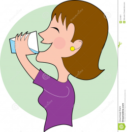 Drinking Water Free Clipart
