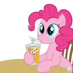 Pinkie drinking a drink | My Little Pony: Friendship is Magic | Know ...