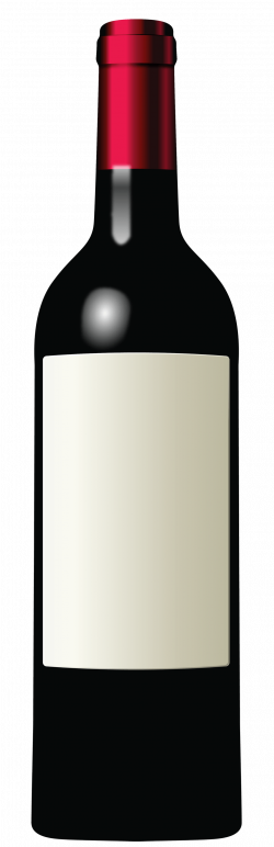 Bottle Wine Red Whitelabel transparent PNG - StickPNG