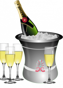 Champagne Bottle Free Clipart