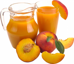 Fresh Peach Juice | Isolated Stock Photo by noBACKS.com