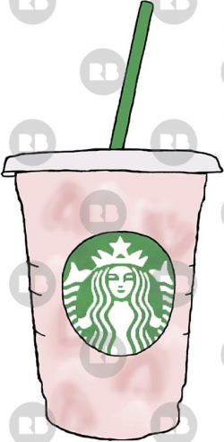 Starbucks Pink Drink | Sticker | Stickers | Pink starbucks ...