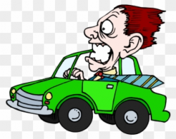 Scary Clipart Driver - Driving - Png Download - Full Size ...