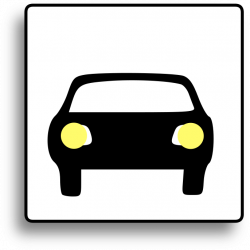 Driver Clipart Defensive Driving - Car Icon , Transparent ...