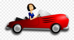 Clipart - Female Driver Clipart - Png Download (#5494 ...
