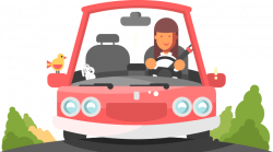 Driving to school clipart clipart images gallery for free ...