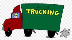 Green Clipart Semi Truck - Truck Driver Clip Art Png ...