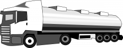 Tanker Truck Clipart - #1 Clip Art & Vector Site •