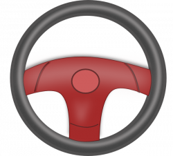 Steering Wheel 2 Clip Art at Clker.com - vector clip art online ...