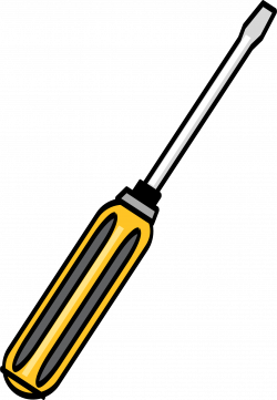 Clipart - simple screwdriver