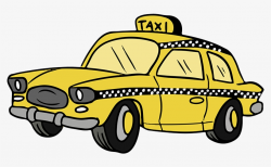 Driving Clipart Taxi Passenger - Transparent Background Taxi ...