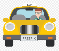 Taxi Driver Clipart Airport Taxi - Cab Png Transparent Png ...