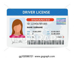 Drivers license clipart 4 » Clipart Station