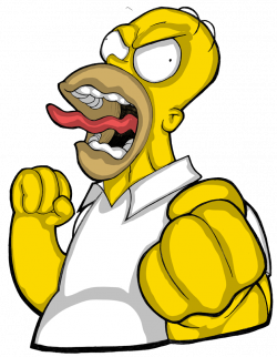 Homer Simpson by shadowvaporz on DeviantArt