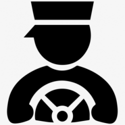 Driving Clipart Chauffeur - Bus Driver Icon - Download ...