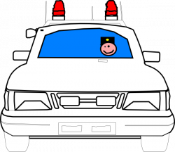 Police Car Clip Art at Clker.com - vector clip art online, royalty ...