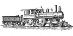 Free Image on Pixabay - Locomotive, Monochrome, Railroad | Pinterest ...
