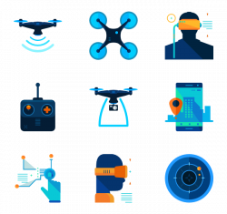Drone Icons - 1,239 free vector icons