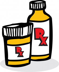 Prescription Drug Bottle Clipart - Clip Art Library