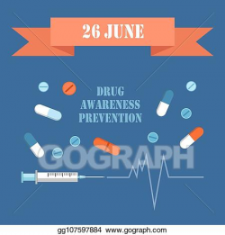 EPS Vector - International day june drug awareness ...