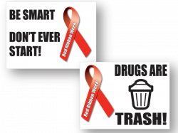 Drug Prevention Lawn Signs
