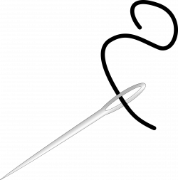 Clipart - Needle and String